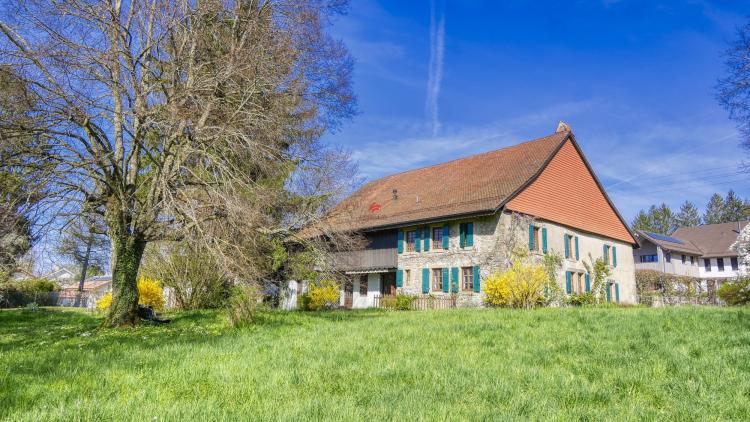 Très belle ferme vaudoise de 6.5 pièces avec grange et grand terrain !