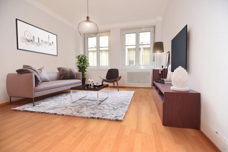 Bel appartement de 3 pièces au coeur des rues piétonnes