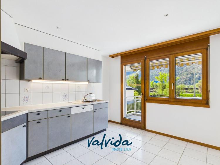 Attraktive 4.5-Zimmerwohnung in Raron - sonnig, ruhig, zentral, mit Garage