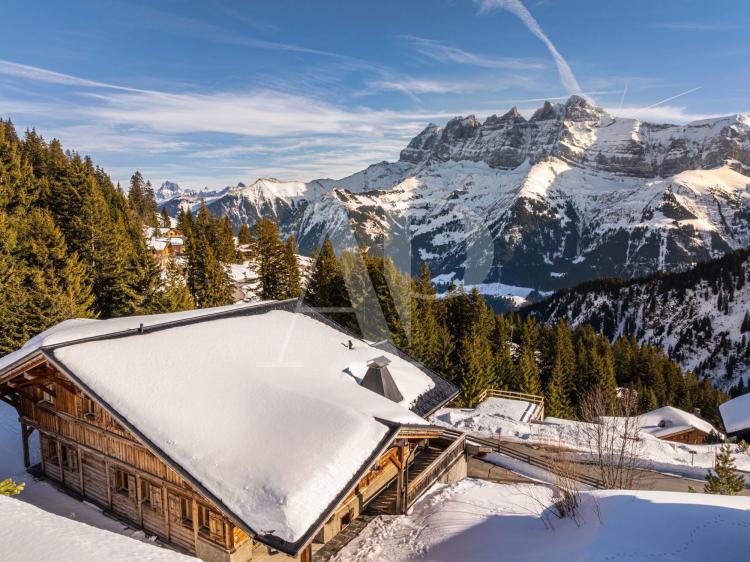 Exclusivité – Luxueux chalet ski-in/ski-out aux Crosets