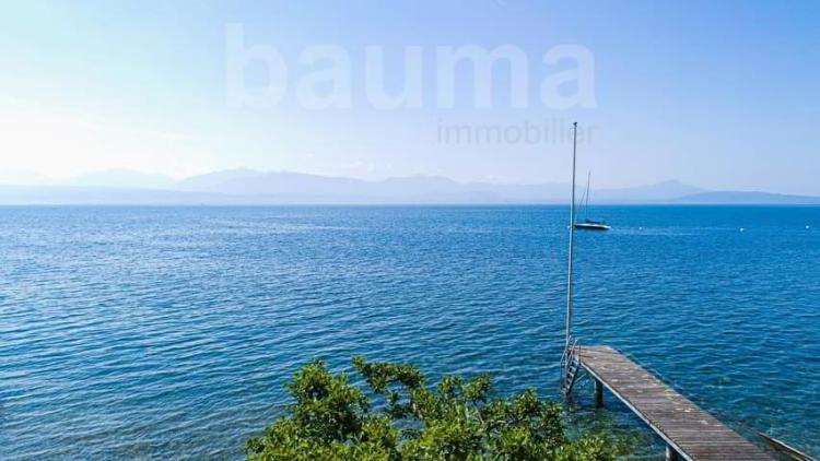 Plage privé sur le Léman