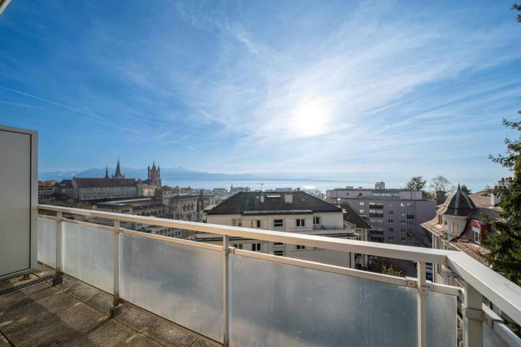 Apartment for rent, 23, avenue de Riant-Mont (Lausanne, Switzerland)