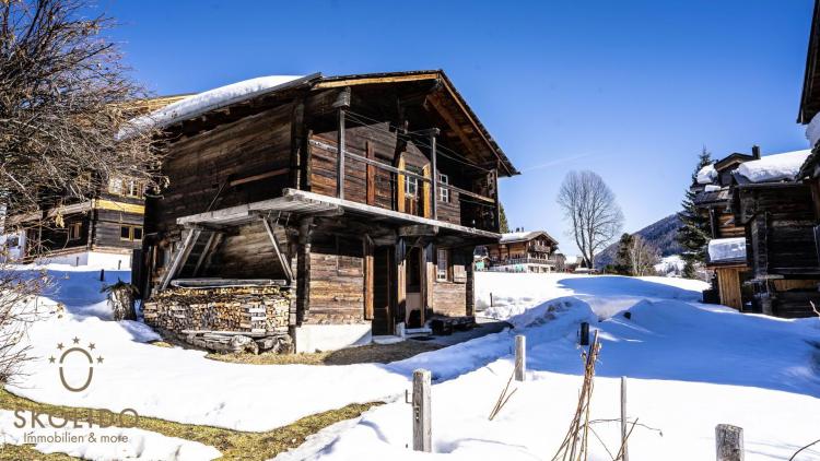 Studio und Abstellraum in urchigem Walliser Spycher