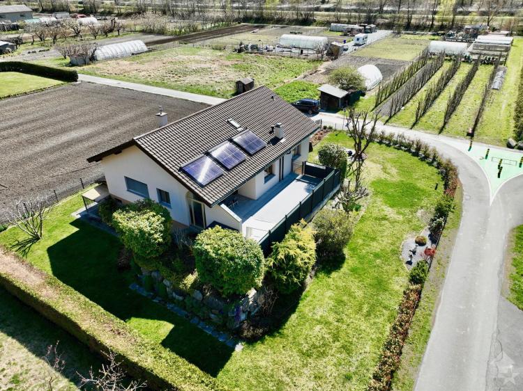 Villa d'exception à Fully en bordure de vergers