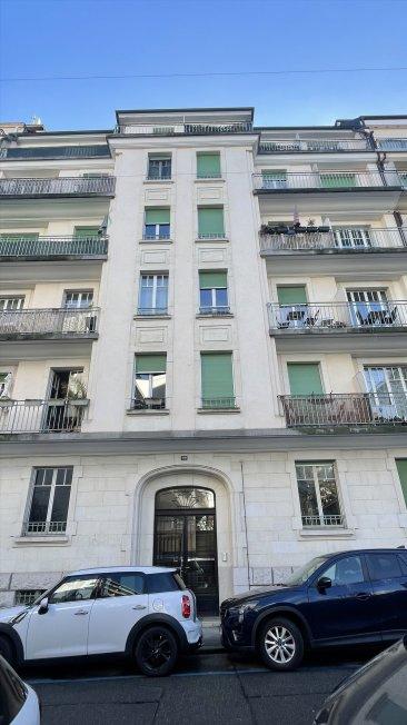 Lumineux appartement au coeur du quartier de la Servette