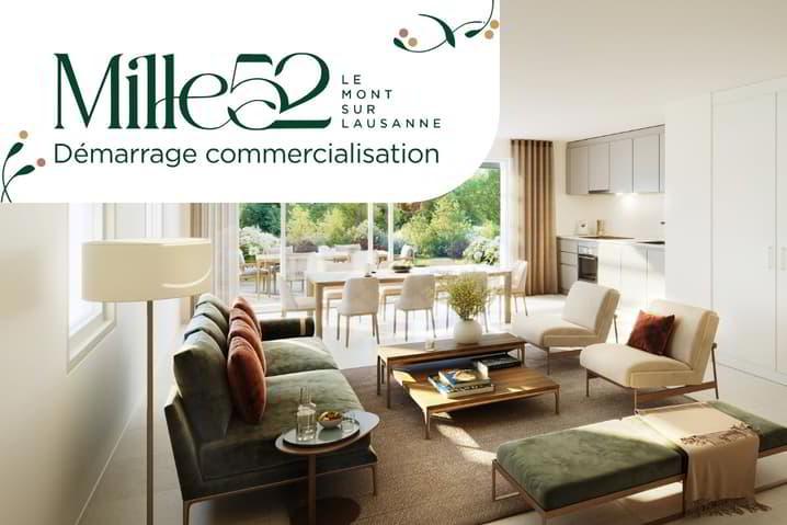 Mille52 - Lot C2-3 - Studio au rez-de-chaussée avec terrasse et jardin