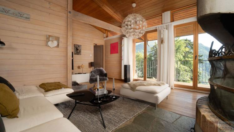 Rareté à Gryon – chalet rénové, vue Dents du Midi et grand jardin