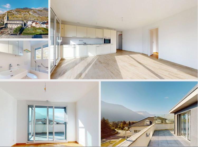 Apartment for rent, Rue des Grands-Proz 2B (Ardon, Switzerland)