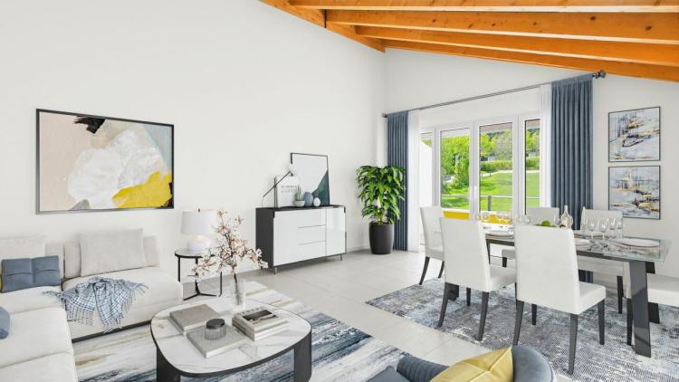 4.5 Zimmer Dachwohnung mit Balkon in Susten (Feithieren)