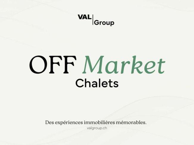 Off-Market - Trois chalets neufs d'exception en résidences principales