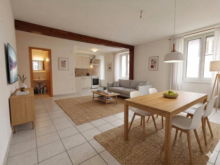 Appartement de 3.5pcs au coeur de la ville