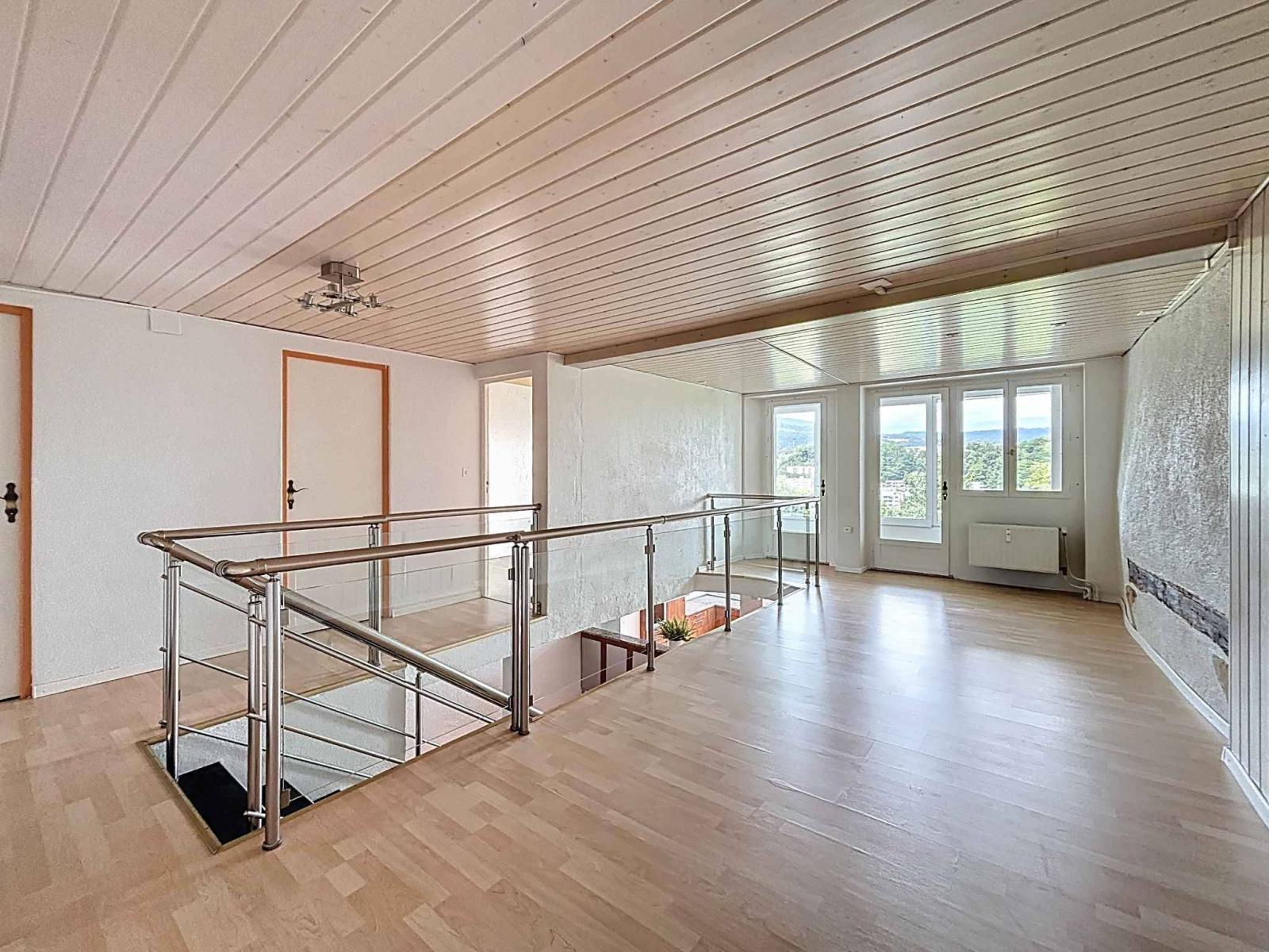 Triplex de 3.5 pièces avec terrasses et studio indépendant