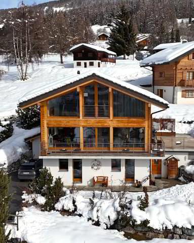 Magnifique chalet moderne - Vue panoramique - Mase Val-d'Hérens