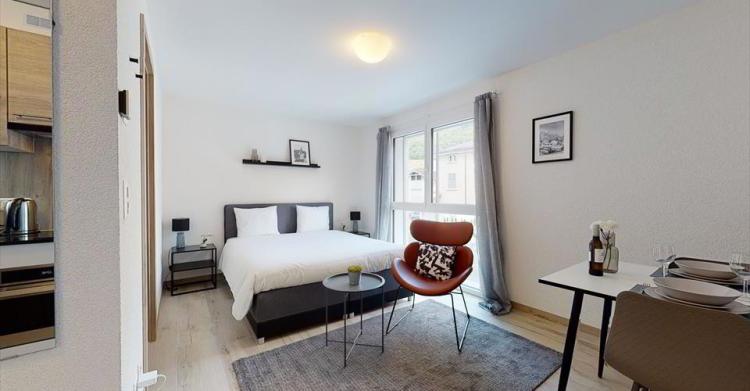 Appartement meublé 1.5 pièces