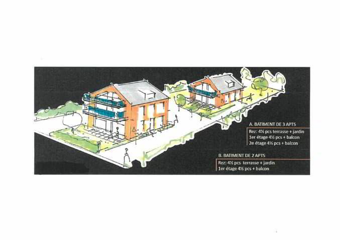 Lot 2 - Promotion Gamma - 5 Logements de 4.5 pces.