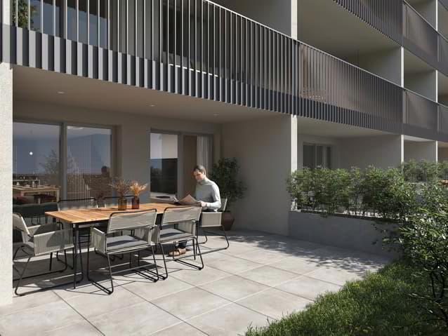 Spacieux 3,5 pces duplex Rez de jardins - Centre ville