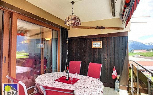 3.5p avec balcon plein sud et vue panoramique sur les Alpes