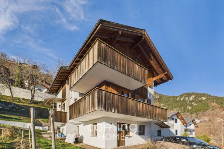 Natur pur in Mund - Chalet mit freier Aussicht und viel Sonne