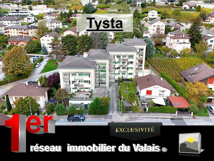 SIERRE/ Bottire, je suis "TYSTA" : appartement 4.5 pces de 93 m² à ven