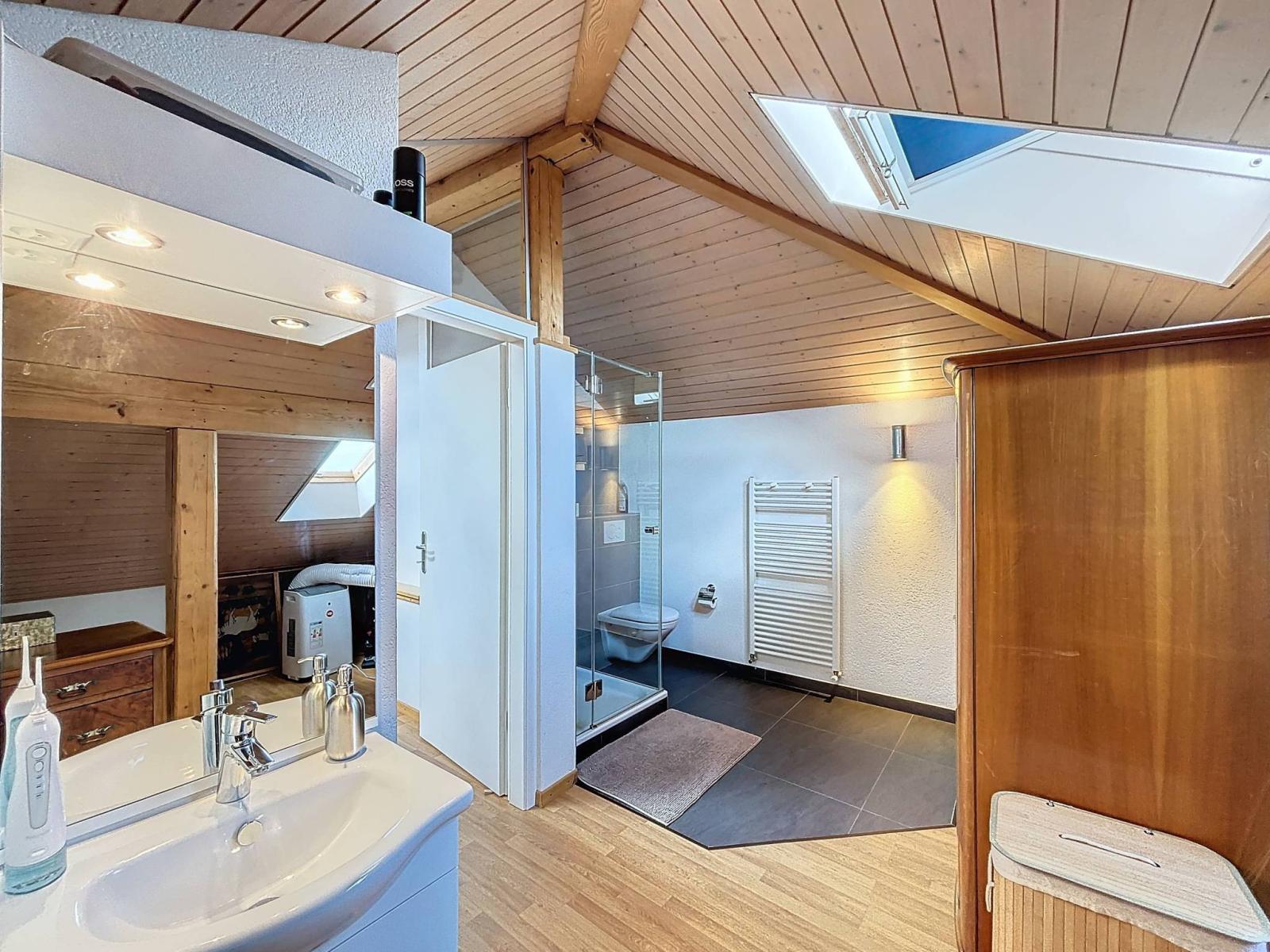 Duplex avec vue panoramique sur le lac et les Alpes