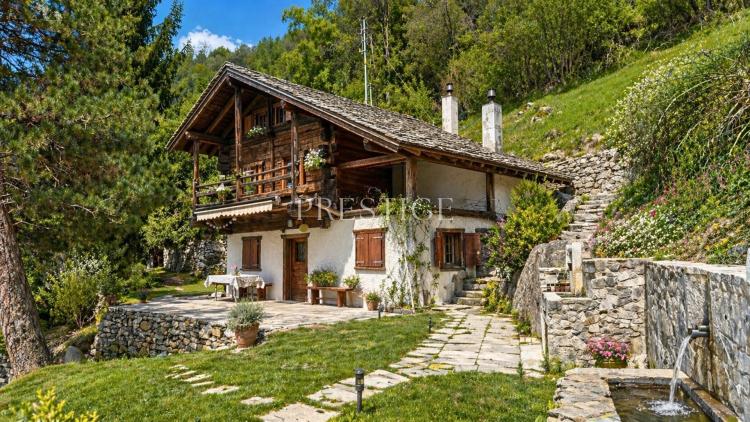 House for sale, Route de Sion 14 (Mont-Noble, Switzerland)