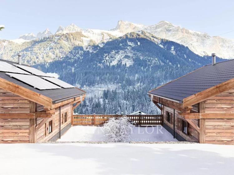 Chalets d’exception à Champéry en vente sur plan (Résidence principale uniquement)