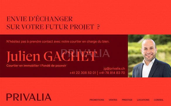 En exclusivité : Villa contemporaine Minergie au Grand-Saconnex