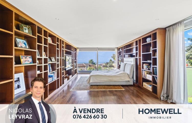 Appartement de prestige à Montreux, vue lac 360°
