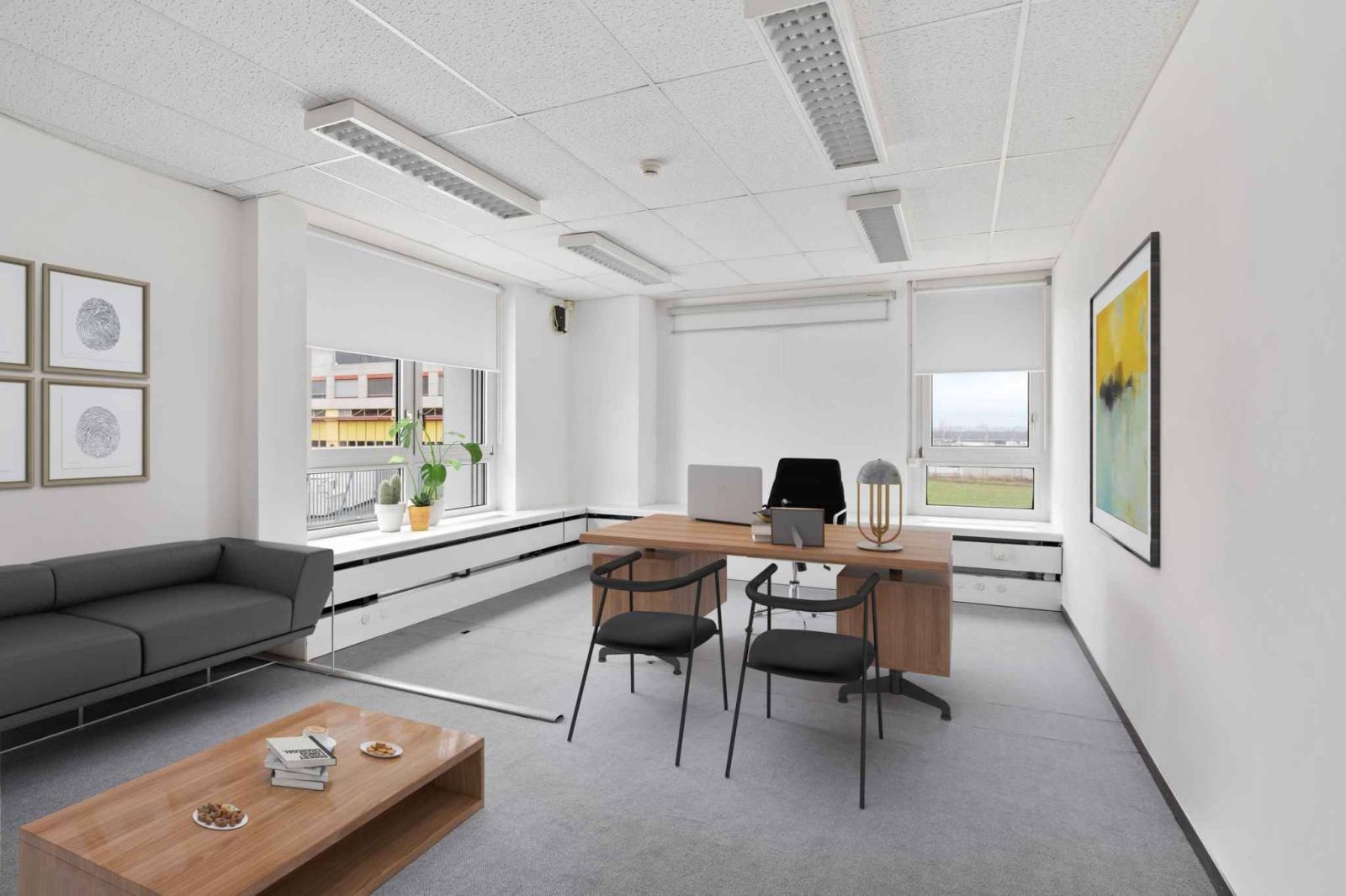 Bureaux 242m2 lumineux à proximité de l'aéroport et de la Place des Nations