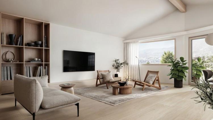 Magnifique chalet mitoyen à construire proche de Crans-Montana avec vue imprenable sur les 4000 Valaisans
