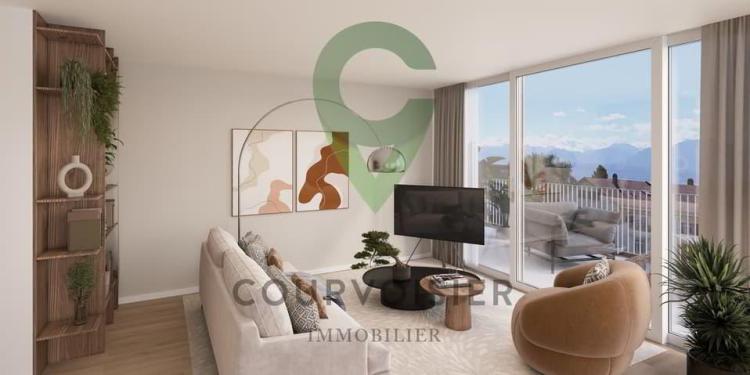 Lot A3 - 3,5p sud-ouest avec balcon ensoleillé proche des commodités
