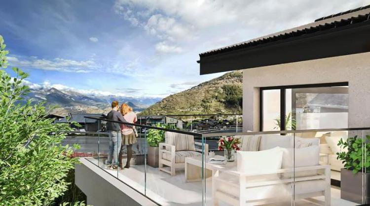 "Le Coudrey" Appartement 3,5 Pièces en rez de jardin