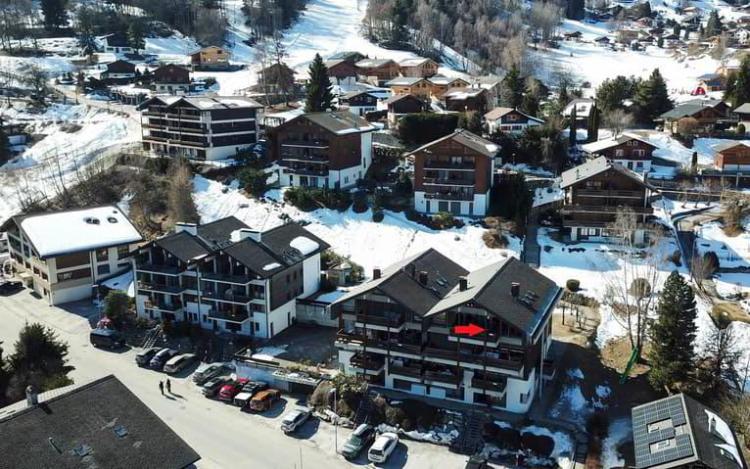 A la semaine ou au mois - appartement 3 pièces à Vercorin avec vue...