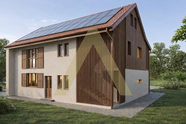 Appartement totalement rénové avec grand jardin