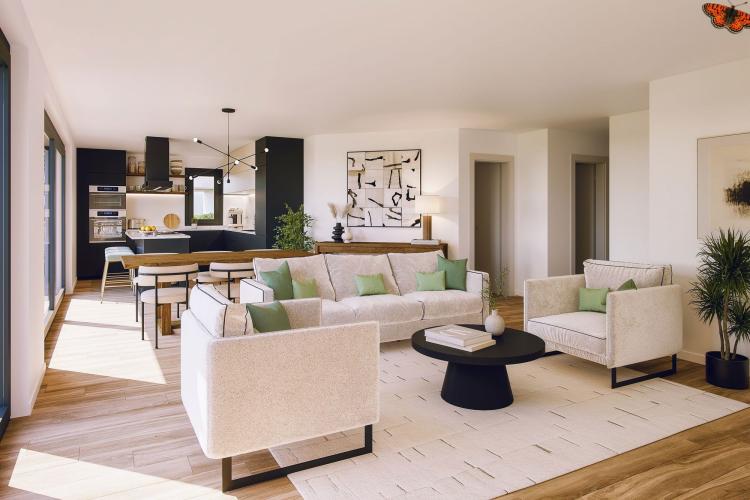 Magnifiques villas à Givisiez- Surface PPE de 119 m² !