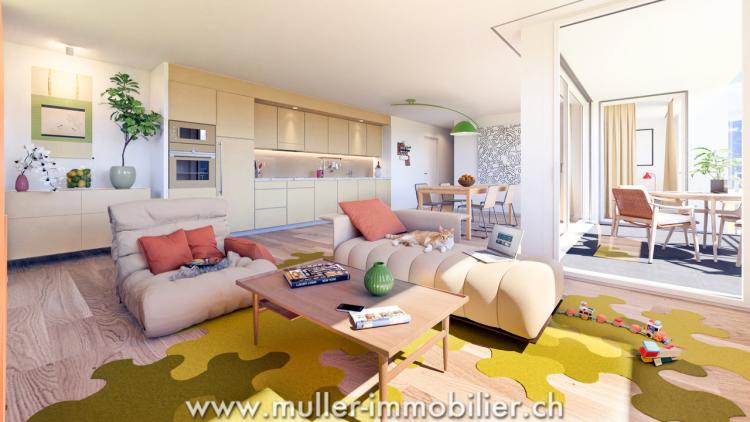 Apartment for sale, Route de la Gare 1 (Romont, Switzerland)