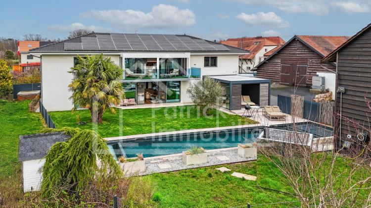 House for sale, Route de la Ria 24c (Delley-Portalban, Switzerland)