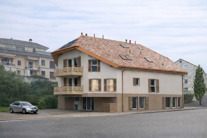 PROJET NEUF : Appartement de 3.5 pièces au rez-de-chaussée