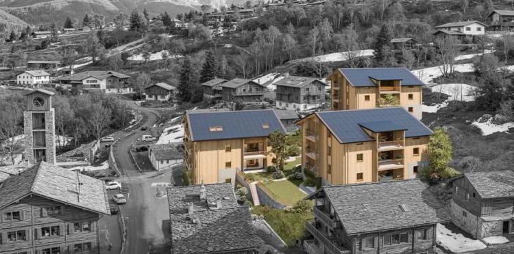 Neubau HASOL im Zentrum von Bürchen mit Erst- und Zweitwohnungen