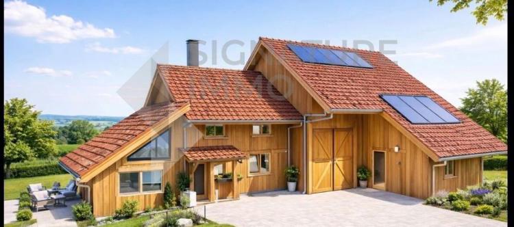 A VENDRE : Projet de vie au vert, maison 4.5 pièces + 2 boxes chevaux