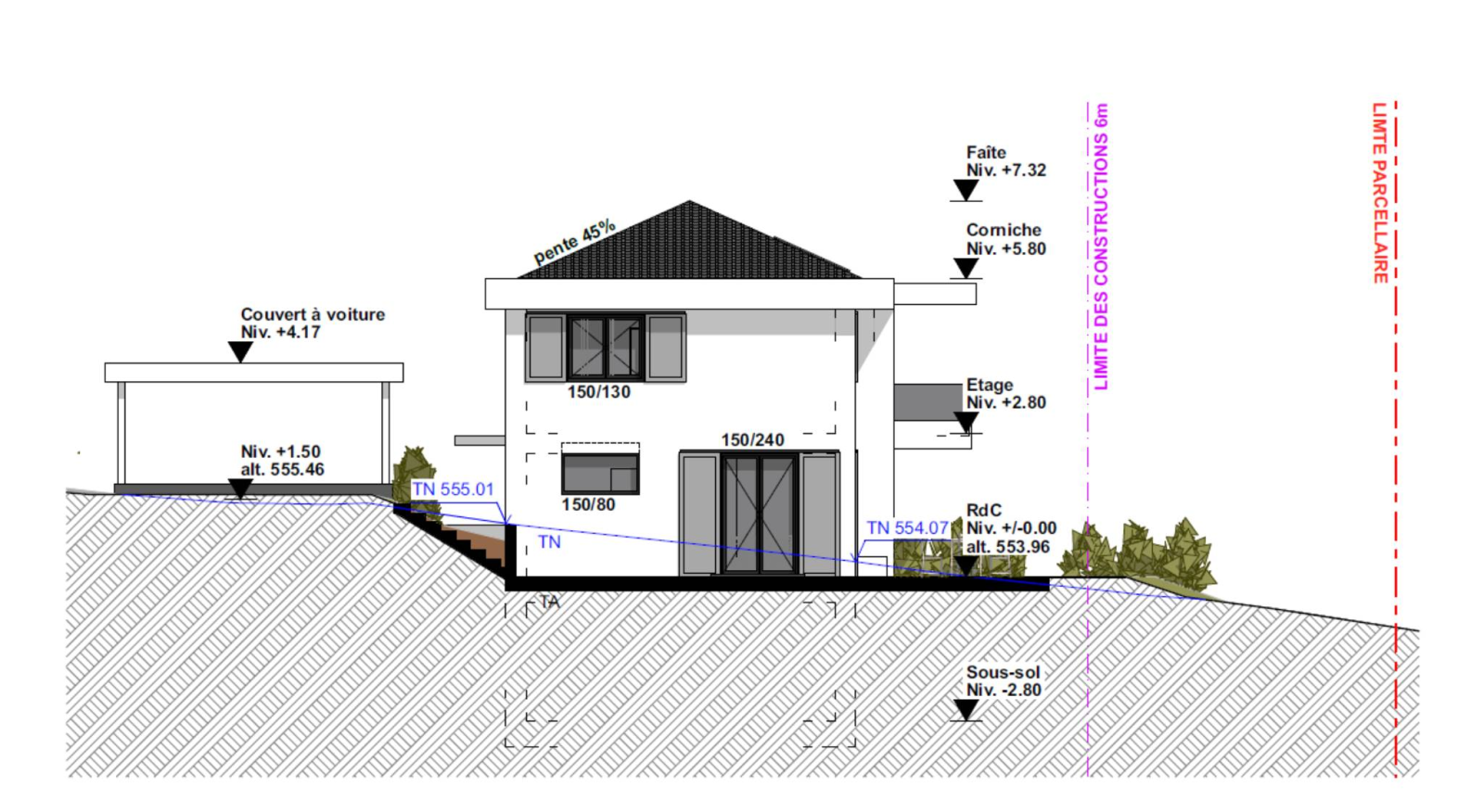 Villa individuelle de standing sur plan - NEUVE