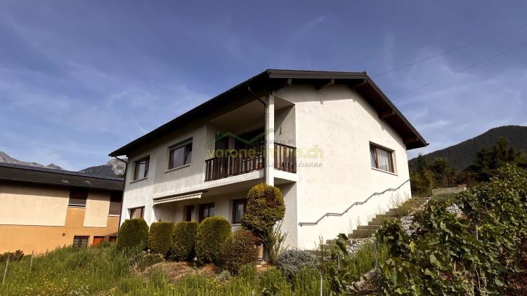 Villa de 6 pièces à Ormône/Savièse avec grand terrain constructible