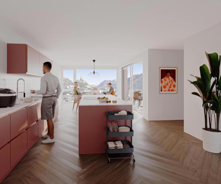 Apartment for sale, Rue Saint Guérin 17 (Sion, Switzerland)