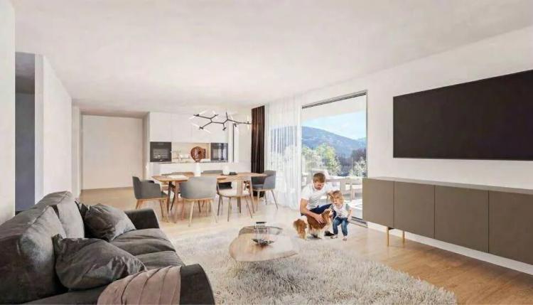 Appartement en rez de jardin de 3.5 pièces à Uvrier