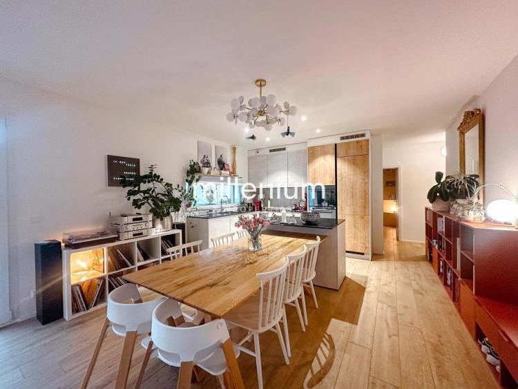 En rez de jardin appartement meublé au Grand Lancy