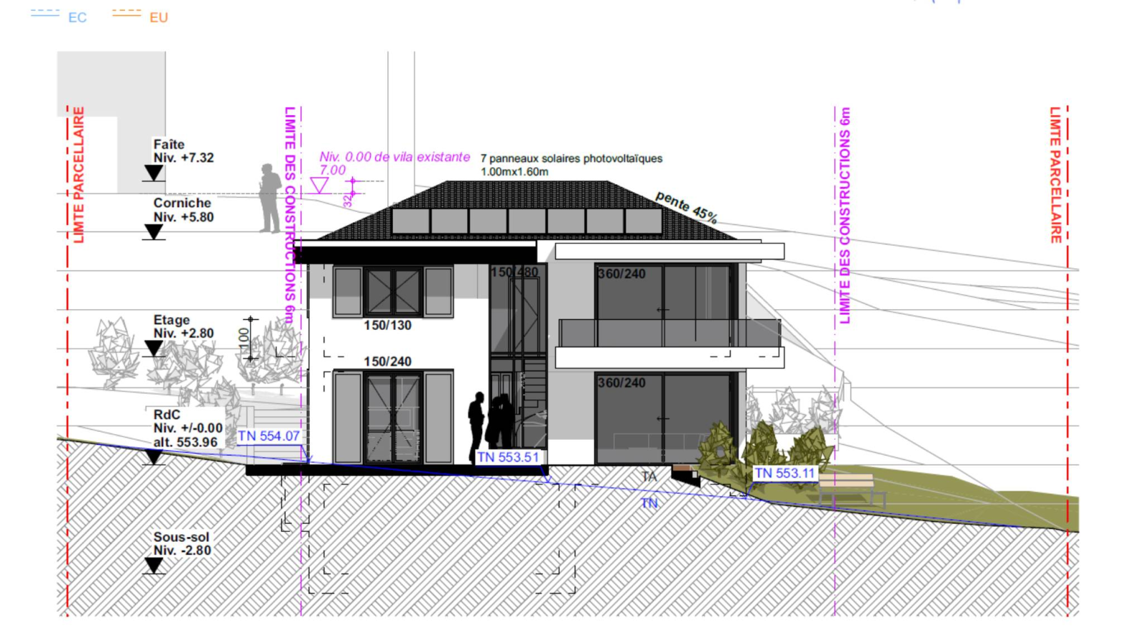 Villa individuelle de standing sur plan - NEUVE