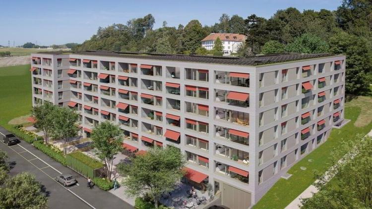 Bel appartement de 2,5 pièces dans une construction récente