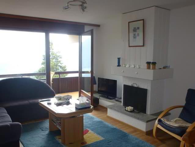 3.5 pièces meublé avec balcon . Location à la saison estivale