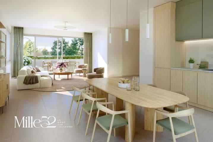 Mille52 - Lot B2-101 - Appartement de 3.5 pièces au 1er étage avec...