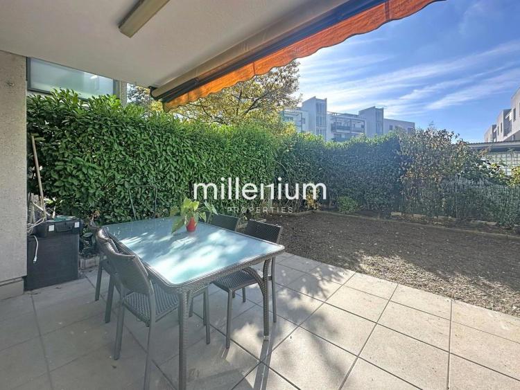 Appartement meublé avec terrasse et jardin à Chatelaine